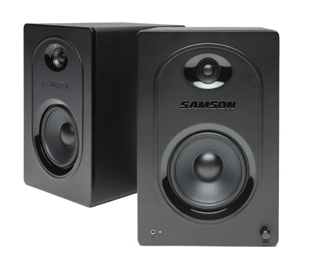 Monitores de Estudio Amplificados Samson Media One M50 (Open box exhibición)