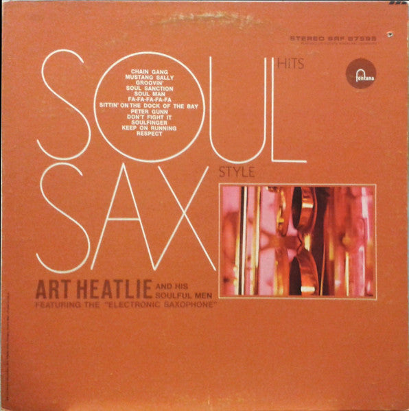 Art Heatlie And His Soulful Men – Soul Hits - Sax Style (Usado)