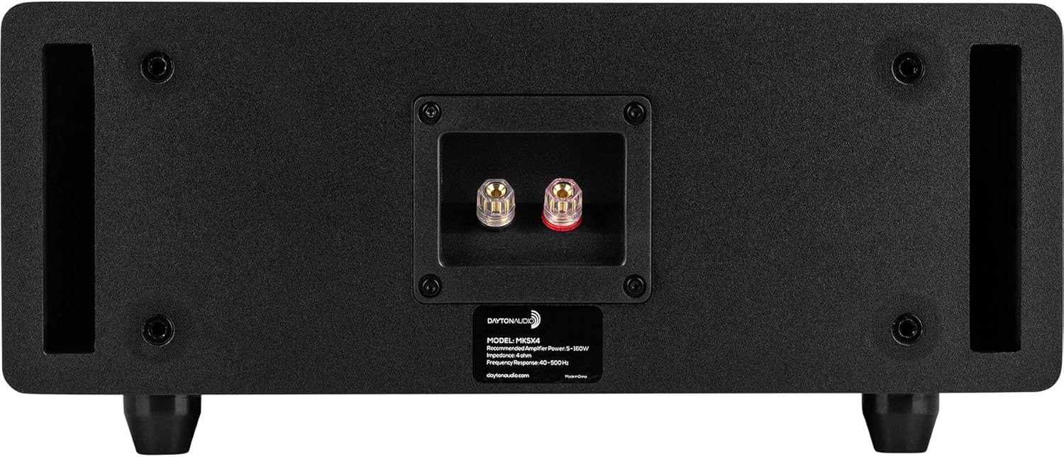 Dayton Audio MKSX4 Four 4" Driver Low Profile Subwoofer Pasivo