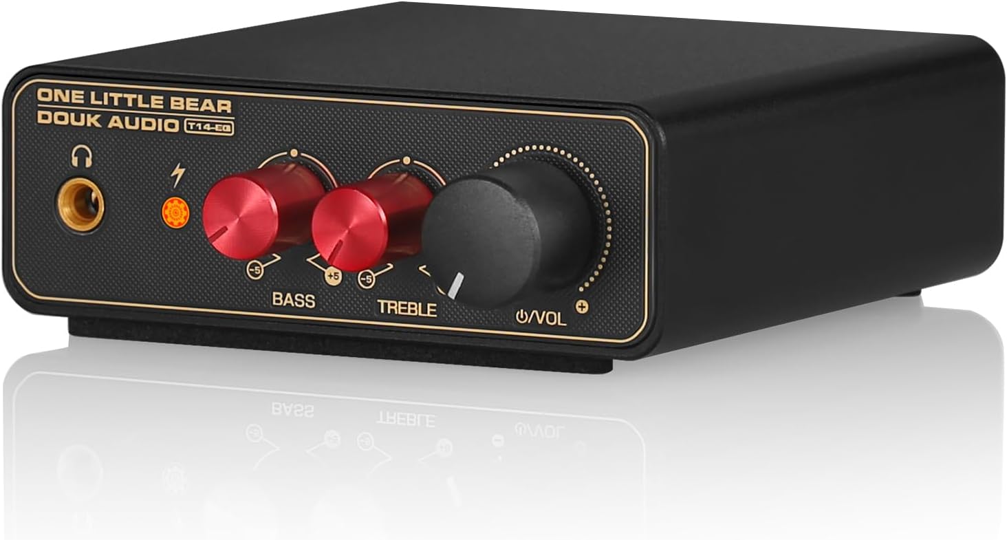 Preamplificador para tornamesa mini Douk Audio T14-EQ