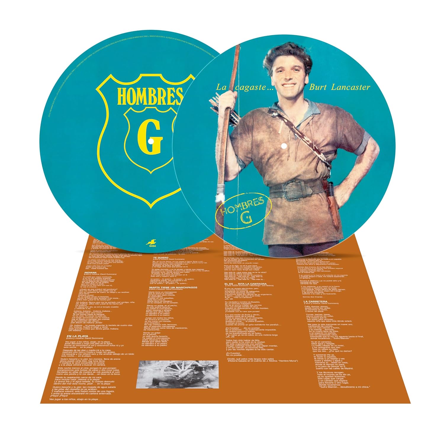 Hombres G – La Cagaste... Burt Lancaster (Picture Disc)