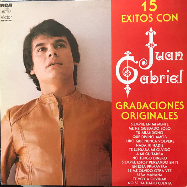 Juan Gabriel – 15 Éxitos Con Juan Gabriel Grabaciones Originales (Usado)