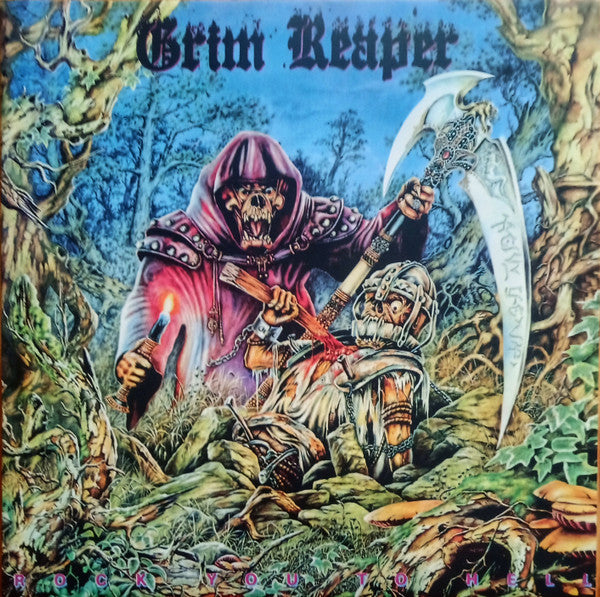 Grim Reaper – Rock You to Hell (Blue Vinyl) 🇺🇸