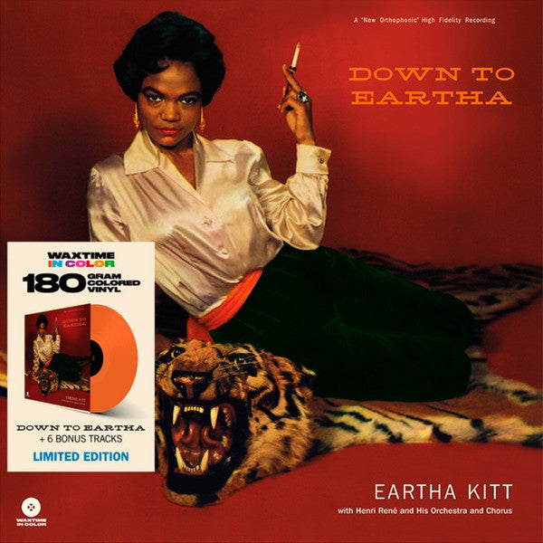 Eartha Kitt – Down To Eartha (180G/Orange Vinyl) 🇺🇸