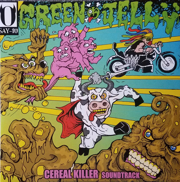 Green Jelly – Cereal Killer OST (Clear Glow-in-the-dark Splatter Vinyl) 🇺🇸