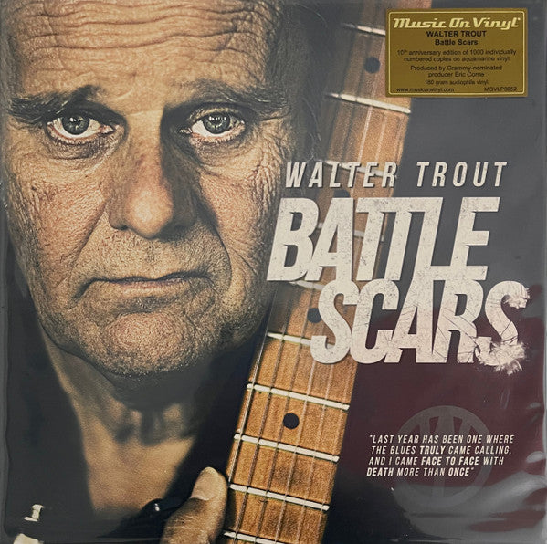 Walter Trout – Battle Scars (2LP/Blue Vinyl) 🇺🇸