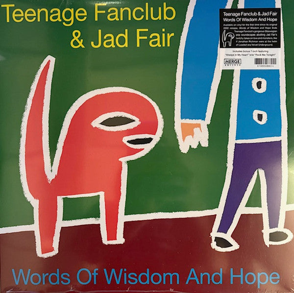 Teenage Fanclub & Jad Fair – Words of Wisdom & Hope (LP/7INCH) (RSD) 🇺🇸