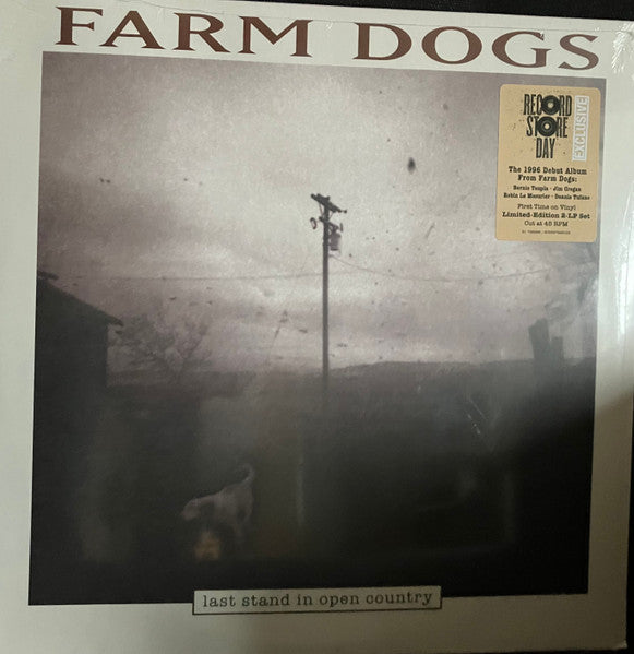 Farm Dogs – Last Stand in Open Country (2LP/140G/Black Ice Vinyl) 🇺🇸