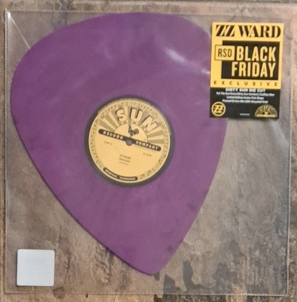 Zz Ward – Put the Gun Down / Cadillac Man (Limited/Guitar Pick Shape Die Cut/Ecomix Vinyl) (RSD) 🇺🇸