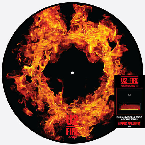 U2 – Fire (40TH Anniversary Edition/Picture Disc) 🇺🇸