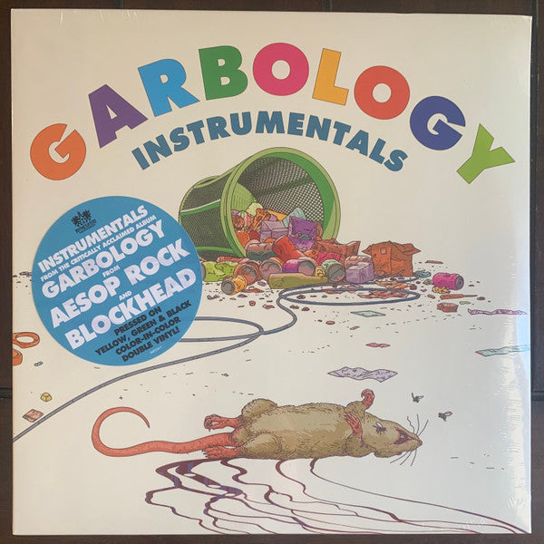 Aesop Rock & Blockhead – Garbology (Instrumental Version) (Yellow/Green/Black Vinyl/2LP) 🇺🇸
