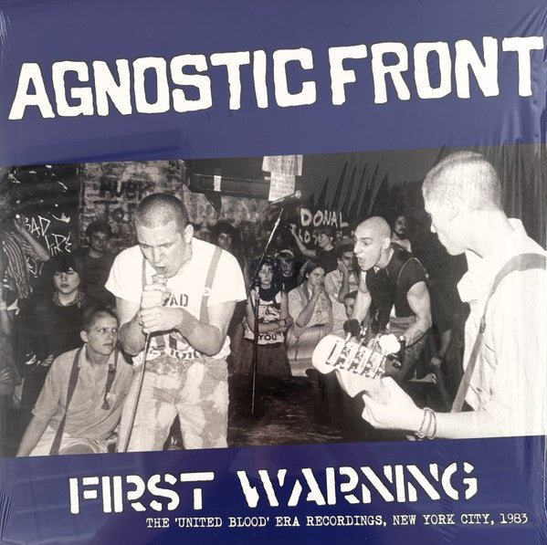 Agnostic Front – First Warning: the United Blood Era Recordings, New York City, 1983 🇺🇸