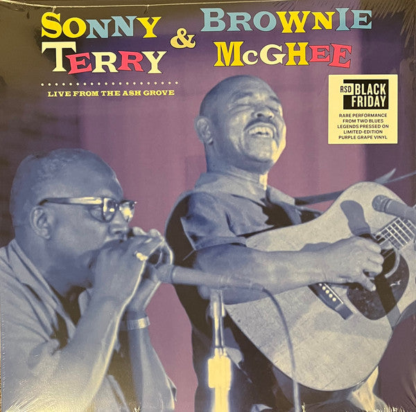 Sonny & Brownie McGhee Terry – Live from the Ash Grove (Purple Grape Vinyl) (RSD) 🇺🇸