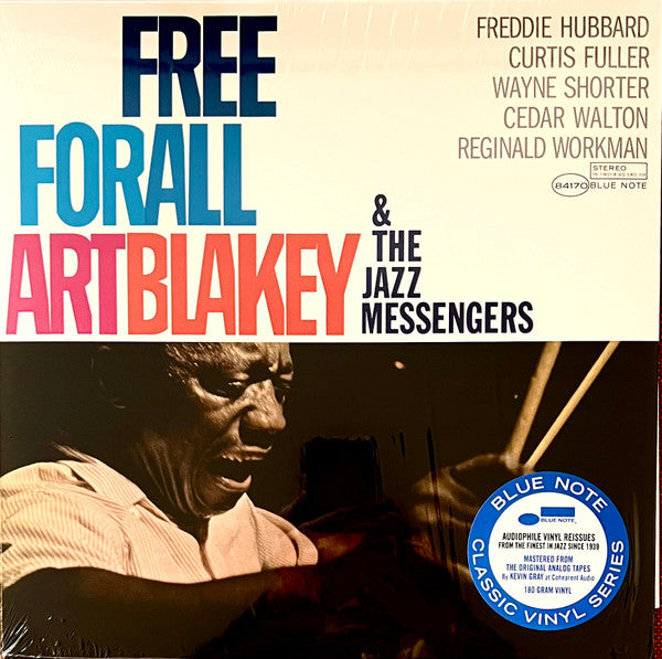 Art & the Jazz Messengers Blakey – Free for All (Blue Note Classic Vinyl Edition) (180G) 🇺🇸