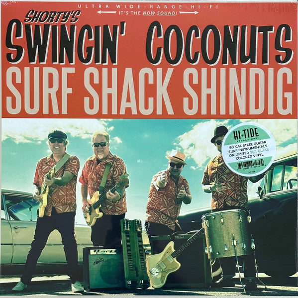 Shorty's Swingin Coconuts – Surf Shack Shindig (Sea Glass Vinyl) 🇺🇸