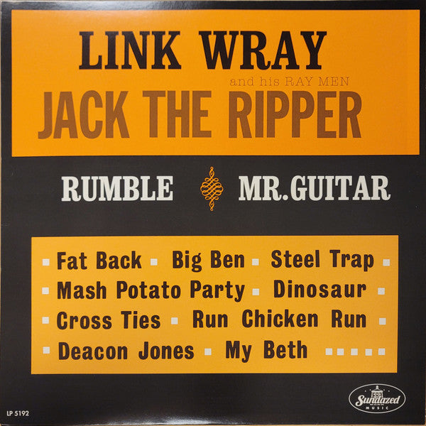 Link Wray – Jack the Ripper (Red Vinyl) 🇺🇸