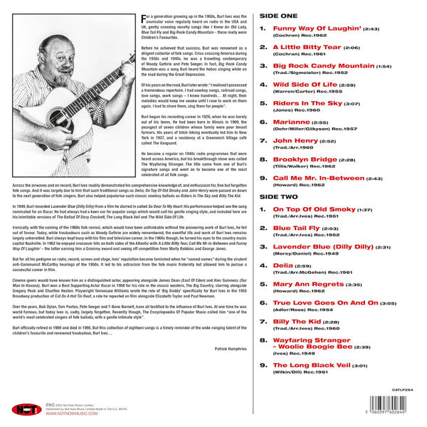 Burl Ives – Very Best of (180G) 🇺🇸
