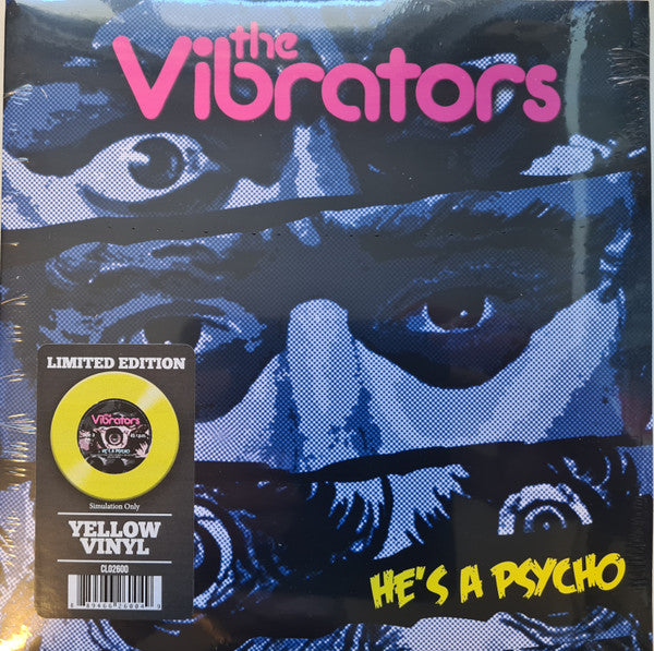 Vibrators – He's a Psycho (Yellow 7INCH) 🇺🇸