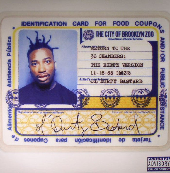 Ol’ Dirty Bastard – Return to the 36 Chambers: the Dirty Version (2LP) 🇺🇸