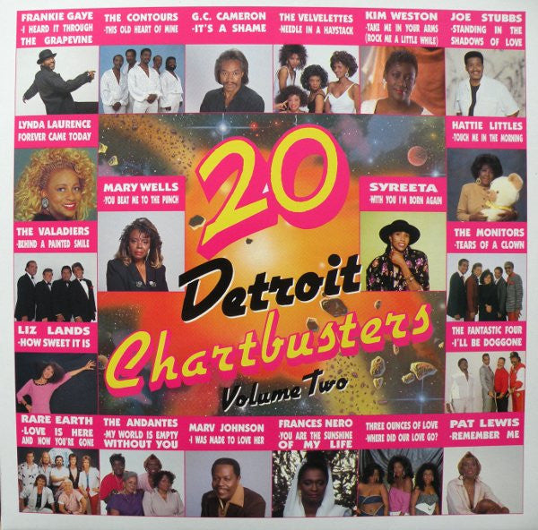 Frankie; Contours; Rare Earth; Monitors Gaye – 20 Detroit Chartbusters: VOL. 2 🇺🇸