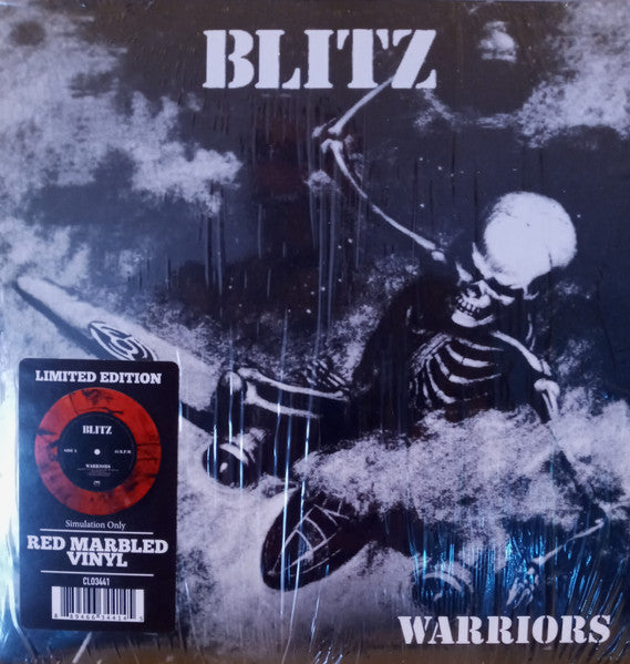 Blitz – Warriors (Red Marble 7INCH) 🇺🇸