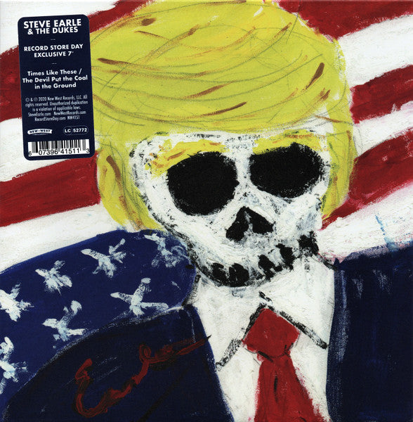 Steve Earle – Times Like These / It's About Blood (RSD) 🇺🇸