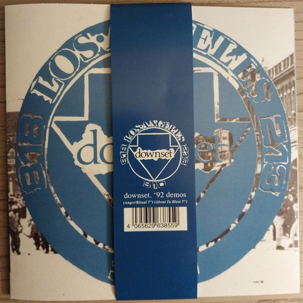 Downset – Anger/Ritual & About Ta Blast 7inchs (Blue 7INCH) 🇺🇸