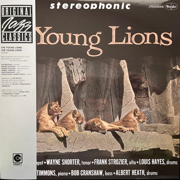 Young Lions – Young Lions (Original Jazz Classics) (180G) 🇺🇸