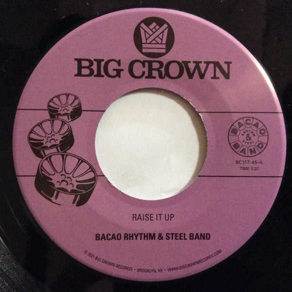 Bacao Rhythm & Steel Band – Raise It up B/W Space 🇺🇸