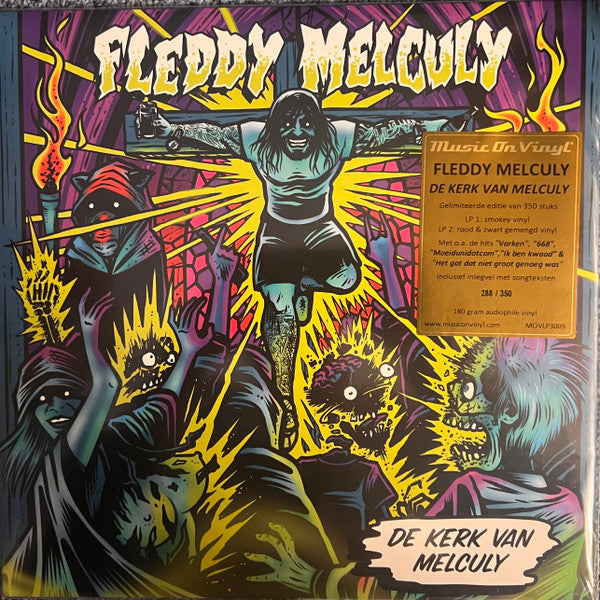 Fleddy Melculy – De Kerk Van Melculy (2LP/Limited/1-smoke Colored/2-red & Black Mixed Vinyl/180G) 🇺🇸