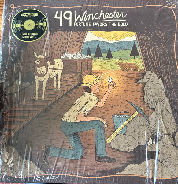 49 Winchester – Fortune Favors the Bold (Red, Marigold & Green Splatter Vinyl) 🇺🇸