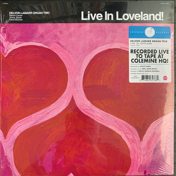 Delvon Organ Trio Lamarr – Live in Loveland! (Bubblegum Pink Vinyl/2LP) 🇺🇸