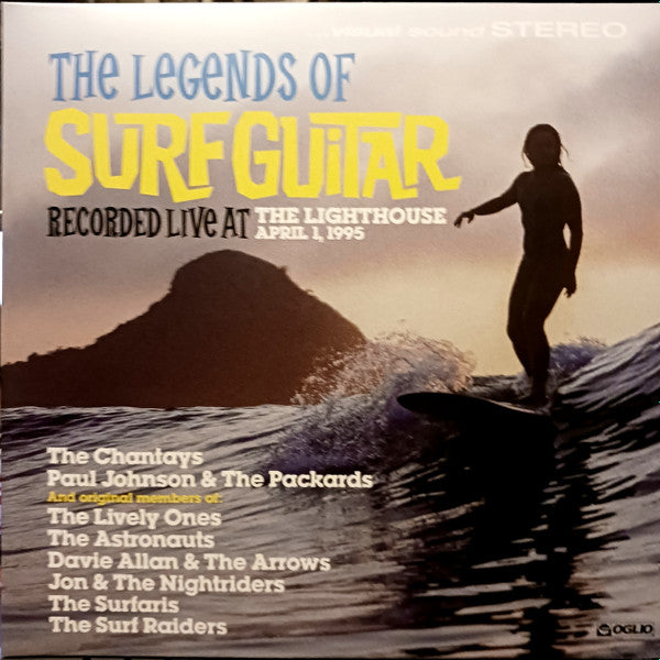 Various Artists – Legends of Surf Guitar (Clear Aqua Vinyl/2LP) 🇺🇸