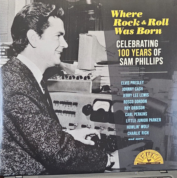 Various Artists – Where Rock 'N' Roll Was Born: Celebrating 100 Years of Sam Phillips (2LP/Sky Blue Vinyl) (I) 🇺🇸