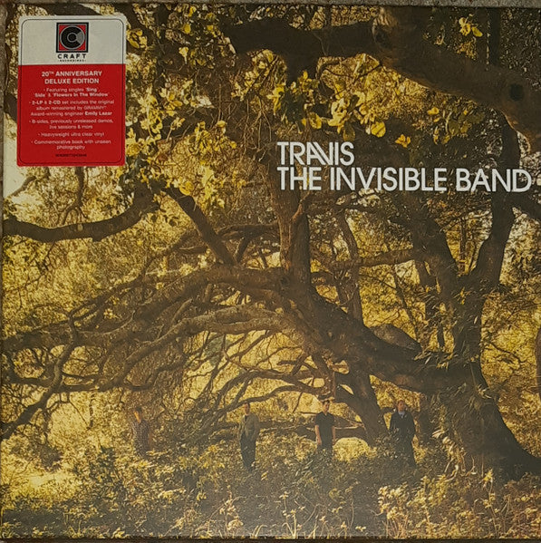 Travis – Invisible Band (20TH Anniversary/Deluxe/2CD/Clear Vinyl/2LP) 🇺🇸