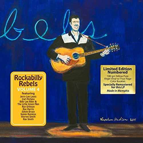 Various Artists – Rockabilly Rebels Volume 4 (180G/Yellow Vinyl/Numbered/Limited) 🇺🇸