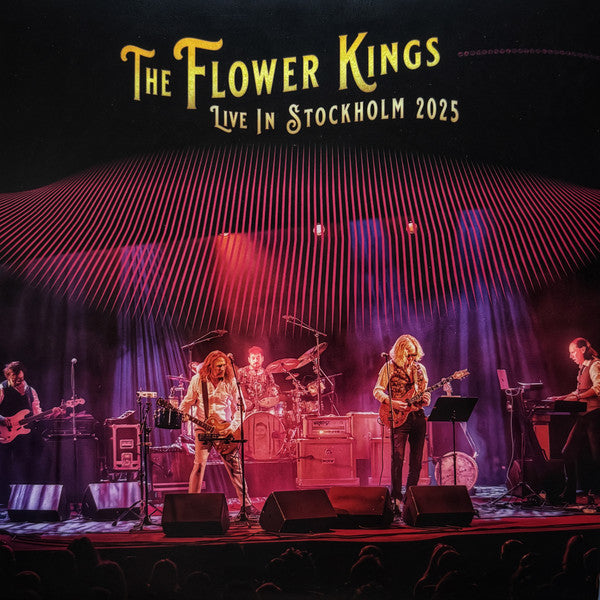 Flower Kings – Live in Stockholm 2025 (Solid Red with Heavy Black Splatter Vinyl/2lp) 🇺🇸