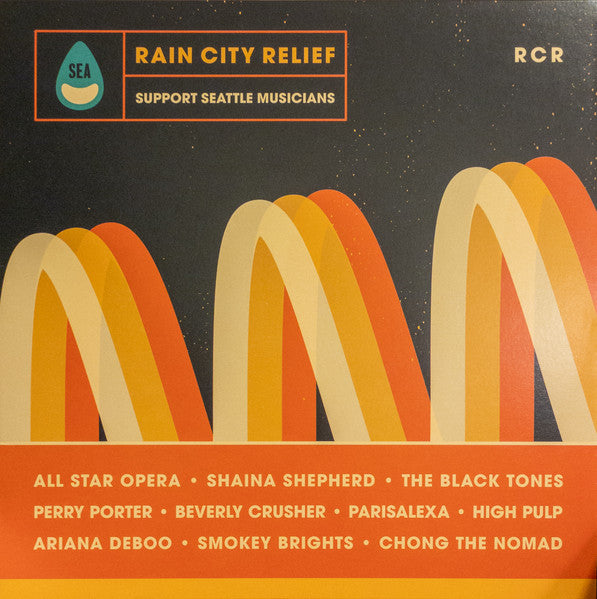 Various Artists – Rain City Relief (Green Vinyl) 🇺🇸
