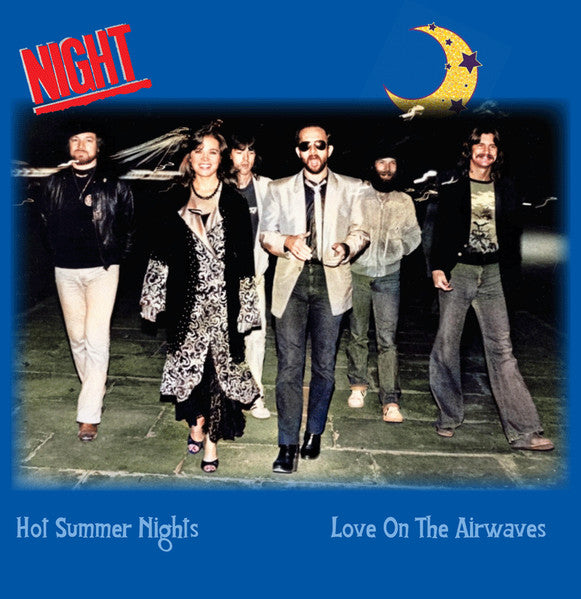 Night – Hot Summer Nights / Love on the Airwaves (Blue Vinyl) 🇺🇸