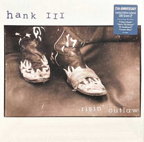 Hank Williams III – Risin Outlaw (25TH Anniversary/140G/Color Vinyl) 🇺🇸