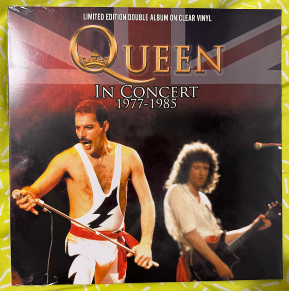 Queen – In Concert 1974-1985 (Numbered Edition) (Clear Vinyl/2Lp) 🇺🇸