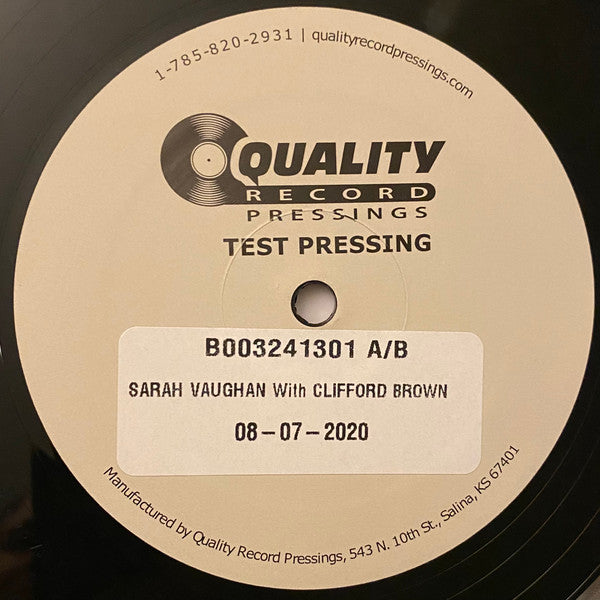 Sarah Vaughan – Sarah Vaughan (Verve Acoustic Sounds Series) 🇺🇸