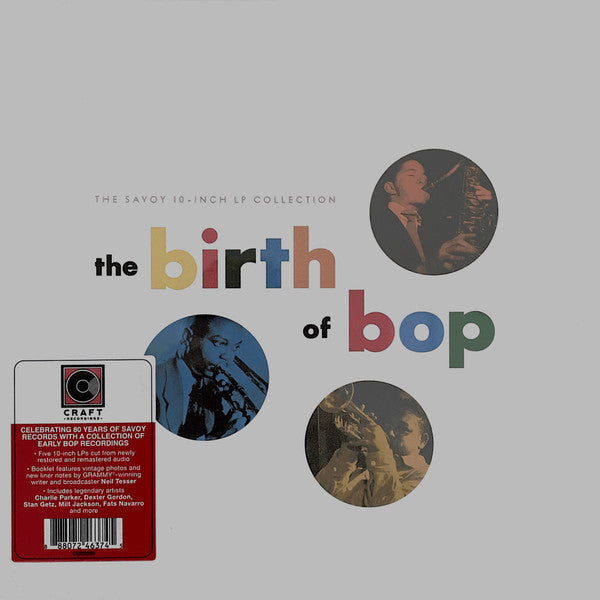 Various Artists – Birth of Bop: the Savoy 10-inch LP Collection (5TEN Inch) 🇺🇸