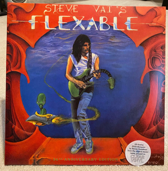 Steve Vai – Flex-able (36TH Anniversary/Clear Disc Vinyl) 🇺🇸