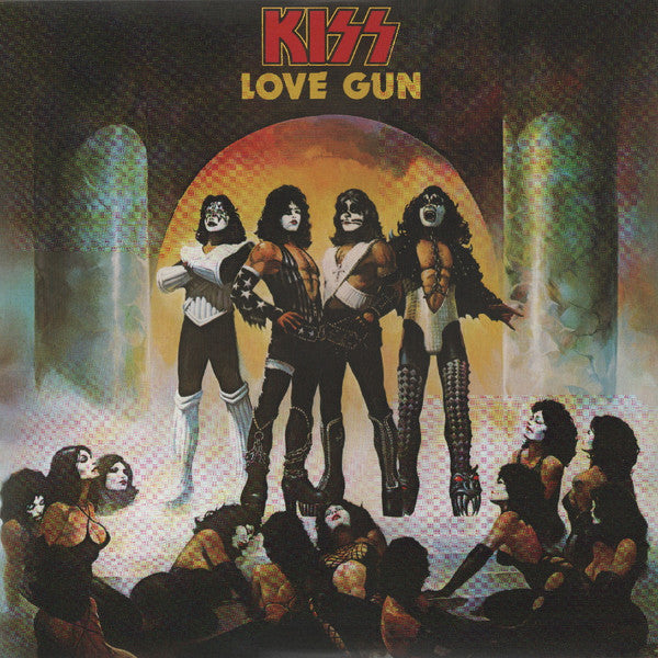 Kiss – Love Gun (Tangerine/Aqua Splatter Vinyl) 🇺🇸
