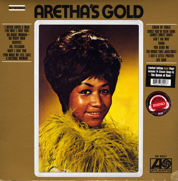 Aretha Franklin – Aretha's Gold (Gold Vinyl) (Syeor) 🇺🇸