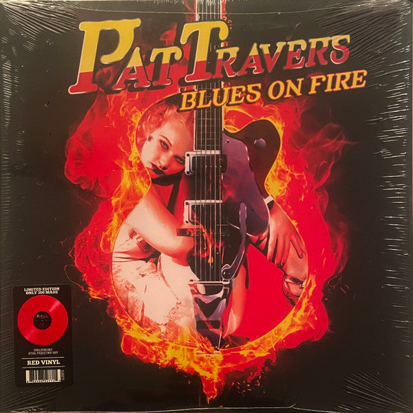 Pat Travers – Blues on Fire (Red Vinyl) 🇺🇸