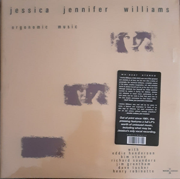 Jessica Williams – Orgonomic Music (2LP) 🇺🇸