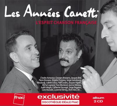 Various Artists – Les Annees Canetti: L'esprit Chanson Francaise (2LP/2CD) 🇺🇸