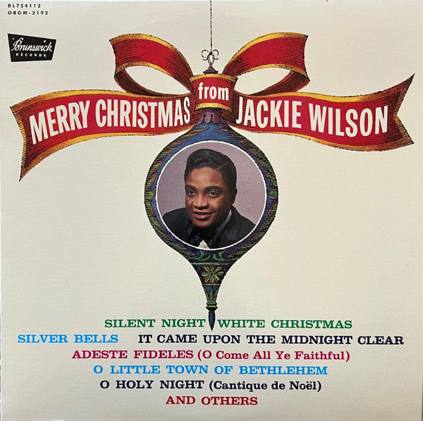 Jackie Wilson – Merry Christmas from Jackie Wilson (Green Vinyl) 🇺🇸